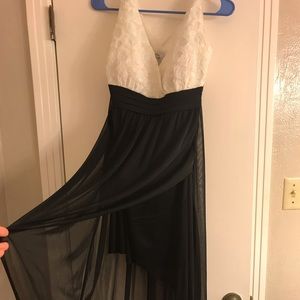 Sweet Storm black and white dress.